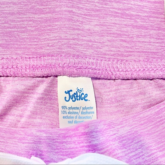 New Girl’s Justice Moisture Wicking Dolphin Shorts - Picture 5 of 8